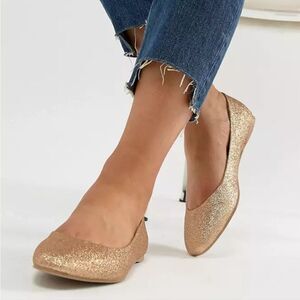 STEVE MADDEN P-HEAVEN ROUND TOE SLIP-ON BALLET FLAT SHOE